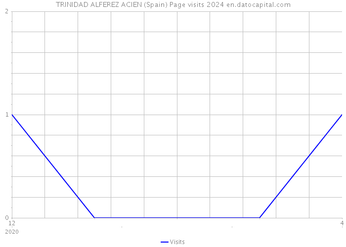 TRINIDAD ALFEREZ ACIEN (Spain) Page visits 2024 