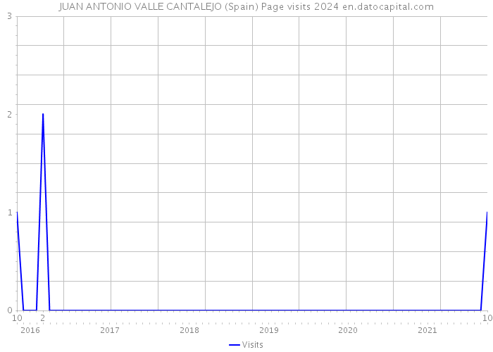 JUAN ANTONIO VALLE CANTALEJO (Spain) Page visits 2024 