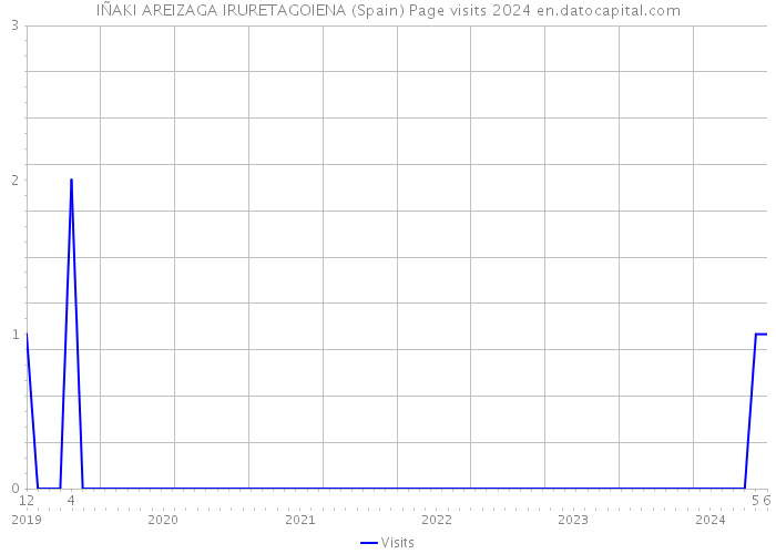 IÑAKI AREIZAGA IRURETAGOIENA (Spain) Page visits 2024 