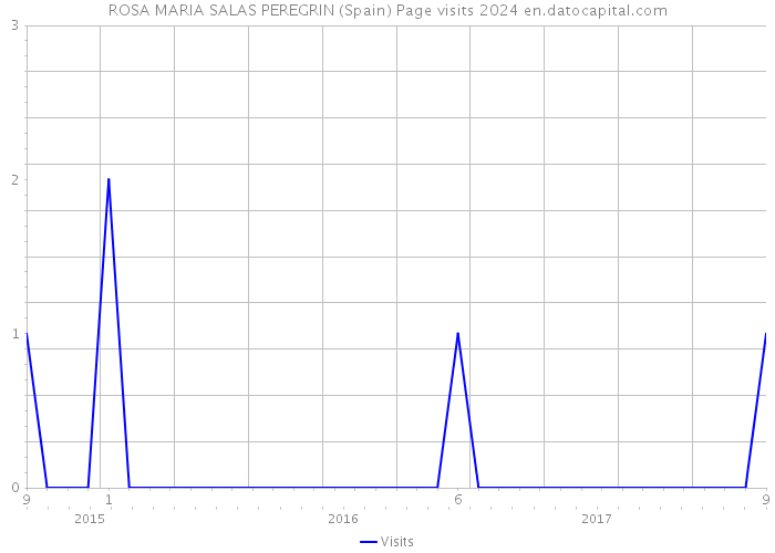 ROSA MARIA SALAS PEREGRIN (Spain) Page visits 2024 