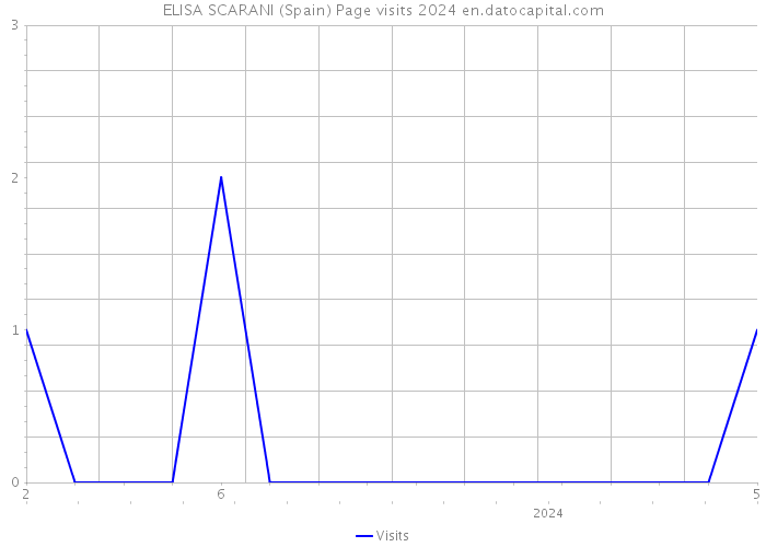 ELISA SCARANI (Spain) Page visits 2024 