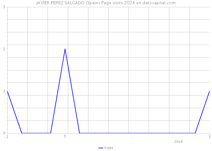 JAVIER PEREZ SALGADO (Spain) Page visits 2024 