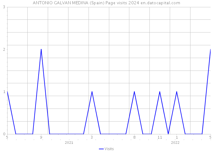 ANTONIO GALVAN MEDINA (Spain) Page visits 2024 