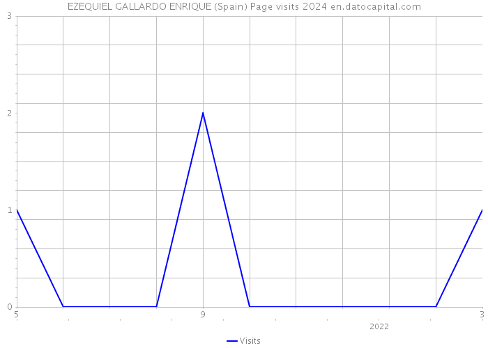 EZEQUIEL GALLARDO ENRIQUE (Spain) Page visits 2024 