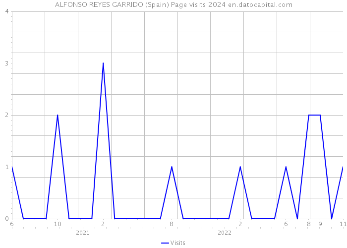 ALFONSO REYES GARRIDO (Spain) Page visits 2024 