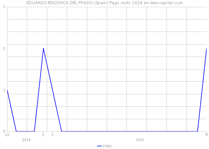 EDUARDO ENGONGA DEL PRADO (Spain) Page visits 2024 