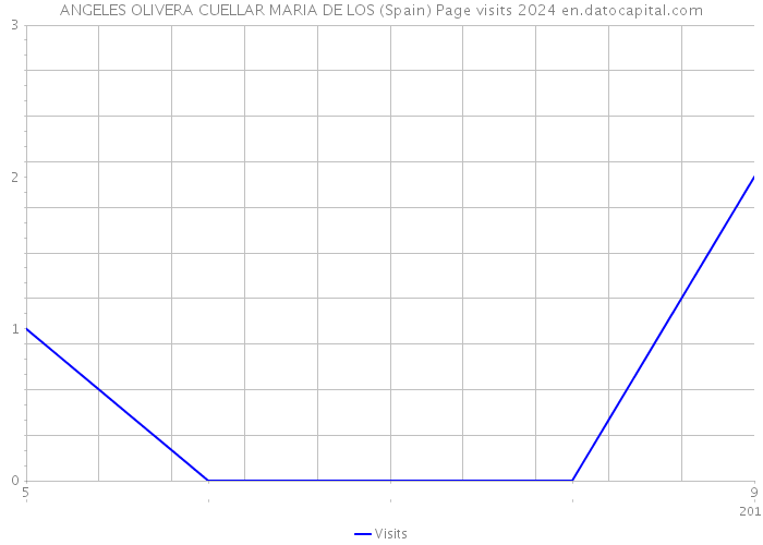 ANGELES OLIVERA CUELLAR MARIA DE LOS (Spain) Page visits 2024 