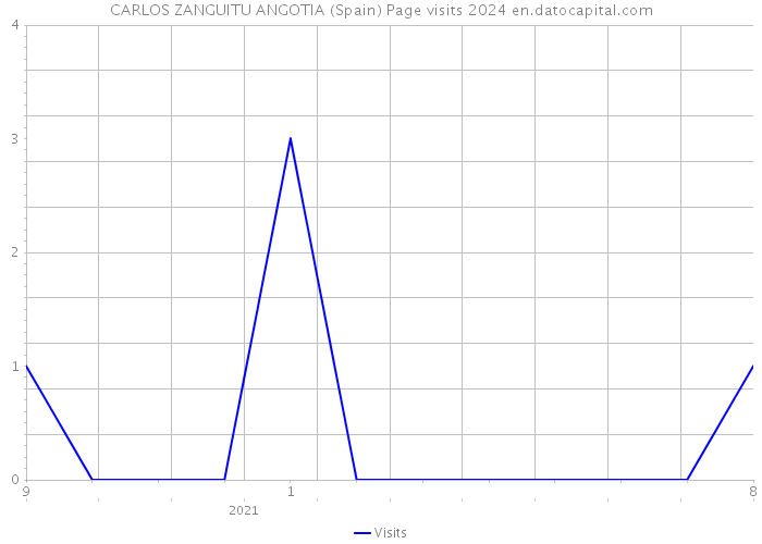 CARLOS ZANGUITU ANGOTIA (Spain) Page visits 2024 