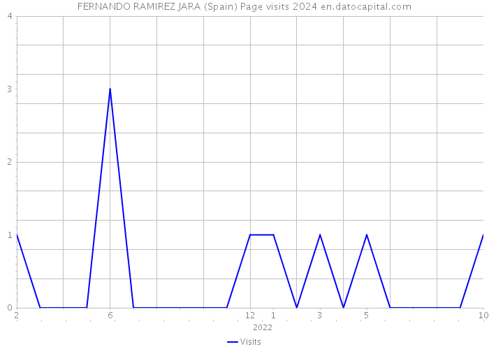 FERNANDO RAMIREZ JARA (Spain) Page visits 2024 