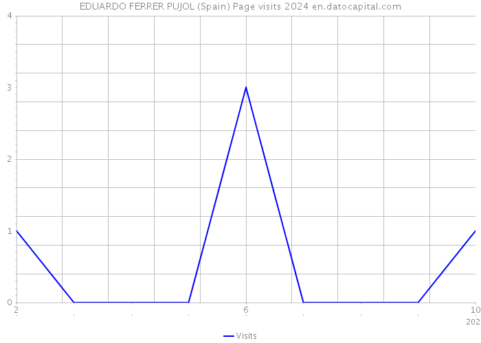 EDUARDO FERRER PUJOL (Spain) Page visits 2024 
