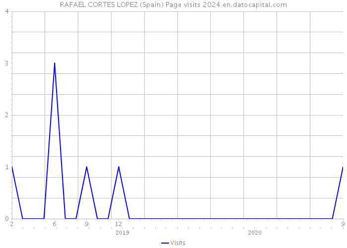 RAFAEL CORTES LOPEZ (Spain) Page visits 2024 