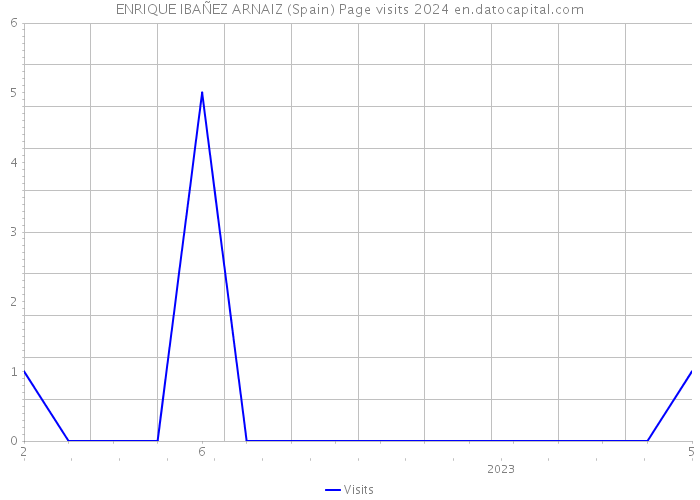ENRIQUE IBAÑEZ ARNAIZ (Spain) Page visits 2024 