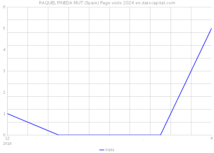 RAQUEL PINEDA MUT (Spain) Page visits 2024 