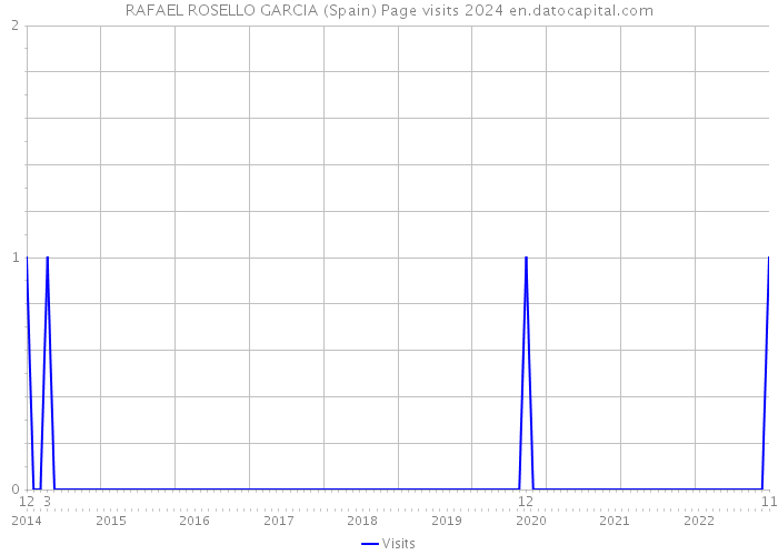 RAFAEL ROSELLO GARCIA (Spain) Page visits 2024 