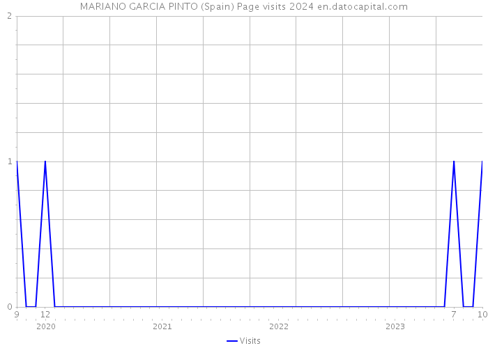 MARIANO GARCIA PINTO (Spain) Page visits 2024 