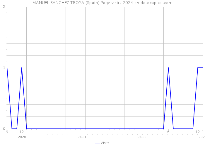 MANUEL SANCHEZ TROYA (Spain) Page visits 2024 