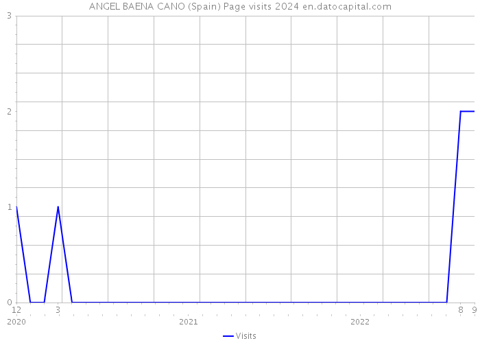 ANGEL BAENA CANO (Spain) Page visits 2024 