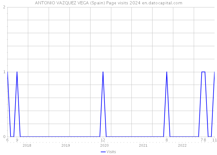 ANTONIO VAZQUEZ VEGA (Spain) Page visits 2024 