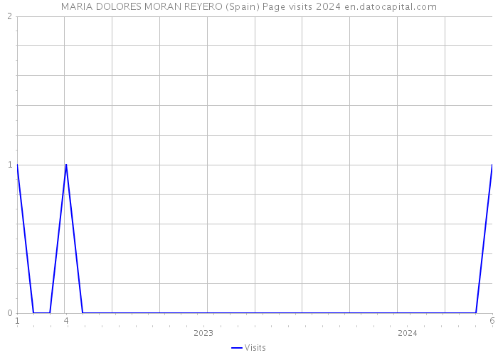 MARIA DOLORES MORAN REYERO (Spain) Page visits 2024 