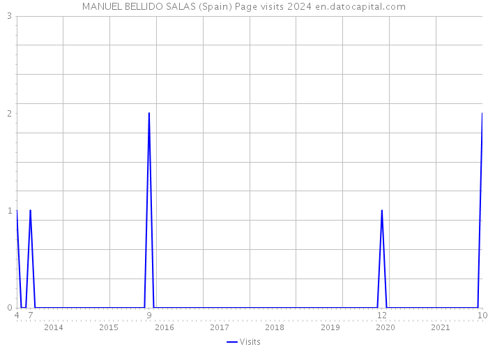 MANUEL BELLIDO SALAS (Spain) Page visits 2024 