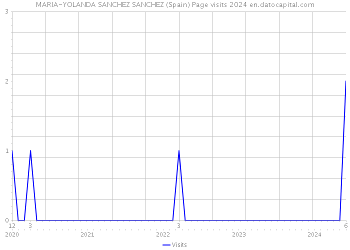 MARIA-YOLANDA SANCHEZ SANCHEZ (Spain) Page visits 2024 