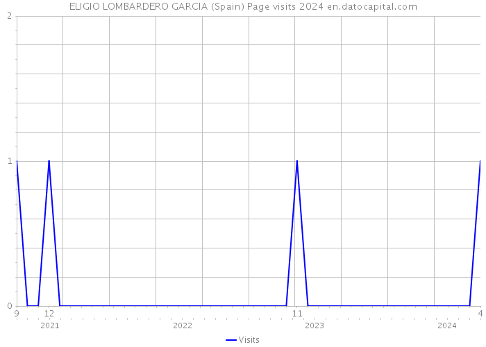 ELIGIO LOMBARDERO GARCIA (Spain) Page visits 2024 