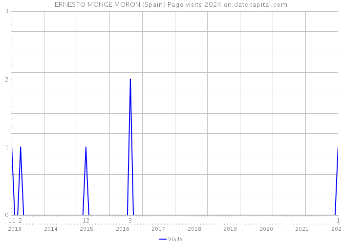 ERNESTO MONGE MORON (Spain) Page visits 2024 