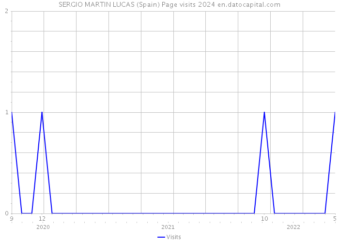 SERGIO MARTIN LUCAS (Spain) Page visits 2024 