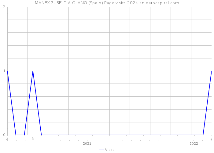 MANEX ZUBELDIA OLANO (Spain) Page visits 2024 