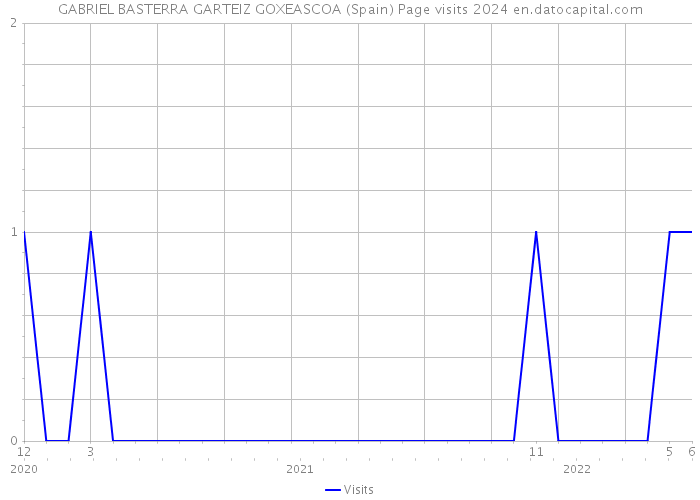 GABRIEL BASTERRA GARTEIZ GOXEASCOA (Spain) Page visits 2024 