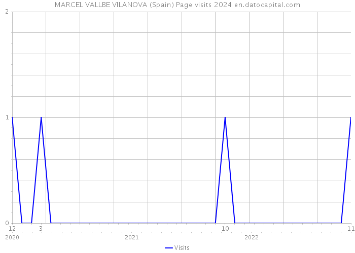 MARCEL VALLBE VILANOVA (Spain) Page visits 2024 