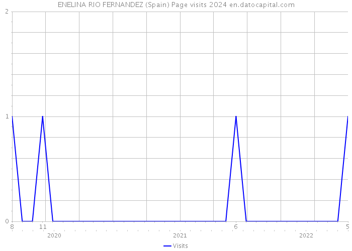 ENELINA RIO FERNANDEZ (Spain) Page visits 2024 