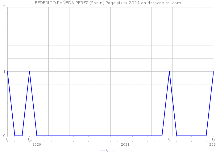 FEDERICO PAÑEDA PEREZ (Spain) Page visits 2024 