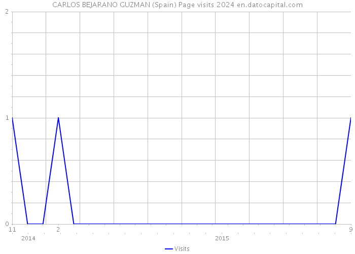 CARLOS BEJARANO GUZMAN (Spain) Page visits 2024 