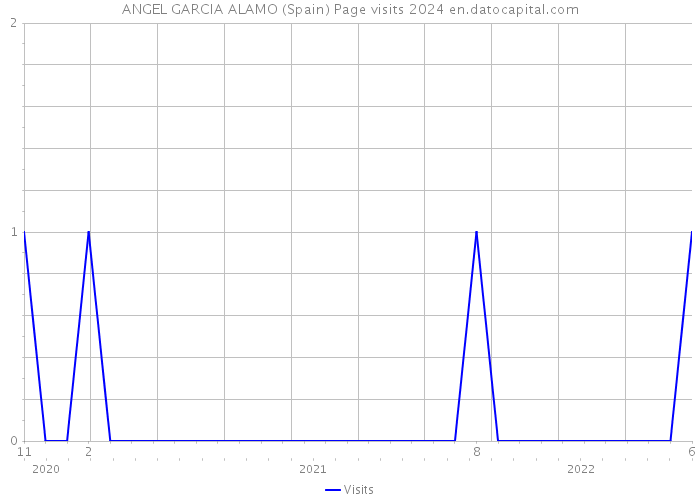 ANGEL GARCIA ALAMO (Spain) Page visits 2024 