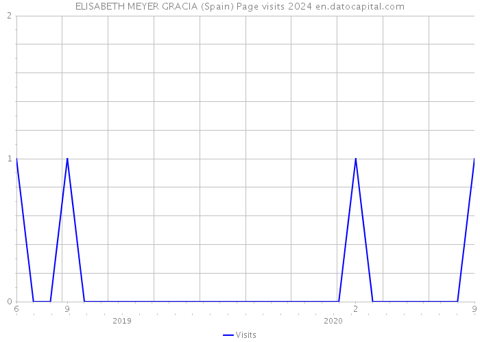 ELISABETH MEYER GRACIA (Spain) Page visits 2024 
