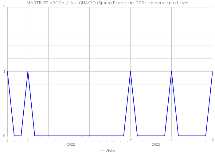 MARTINEZ AROCA JUAN IGNACIO (Spain) Page visits 2024 