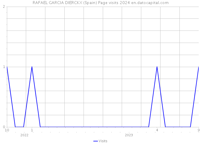 RAFAEL GARCIA DIERCKX (Spain) Page visits 2024 
