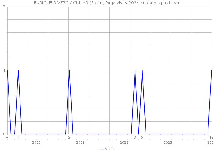 ENRIQUE RIVERO AGUILAR (Spain) Page visits 2024 