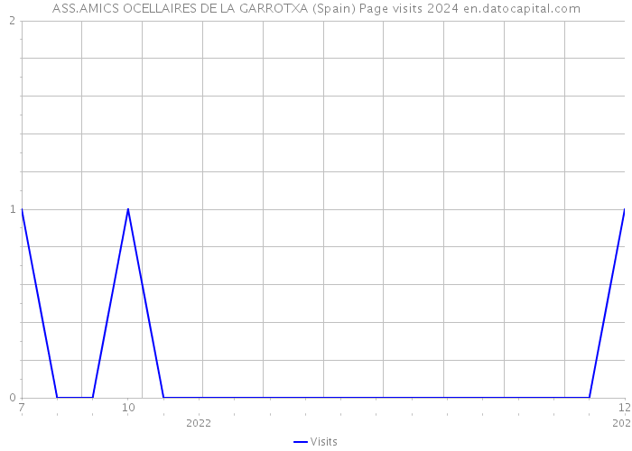ASS.AMICS OCELLAIRES DE LA GARROTXA (Spain) Page visits 2024 