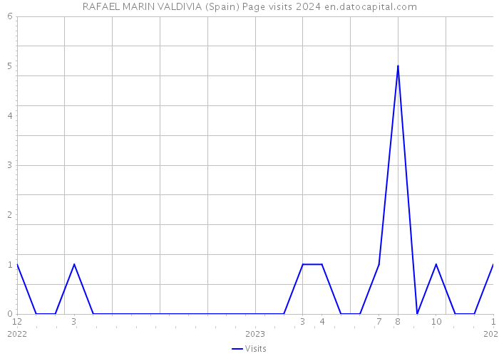 RAFAEL MARIN VALDIVIA (Spain) Page visits 2024 