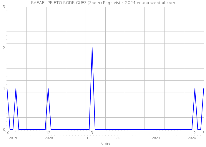 RAFAEL PRIETO RODRIGUEZ (Spain) Page visits 2024 