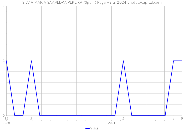 SILVIA MARIA SAAVEDRA PEREIRA (Spain) Page visits 2024 