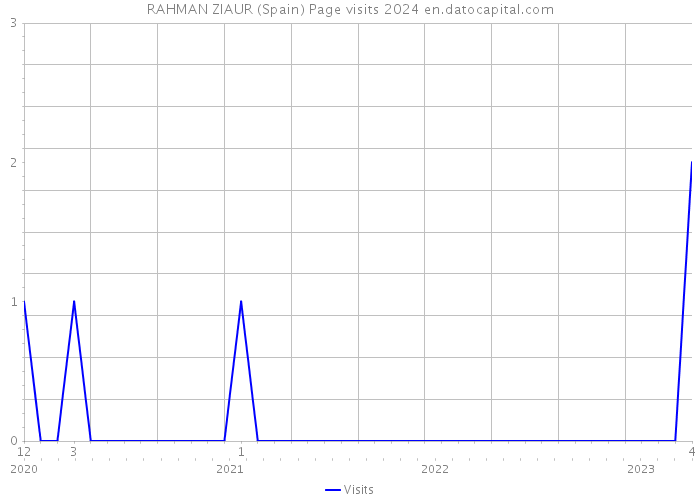 RAHMAN ZIAUR (Spain) Page visits 2024 