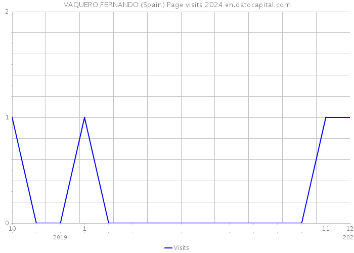 VAQUERO FERNANDO (Spain) Page visits 2024 