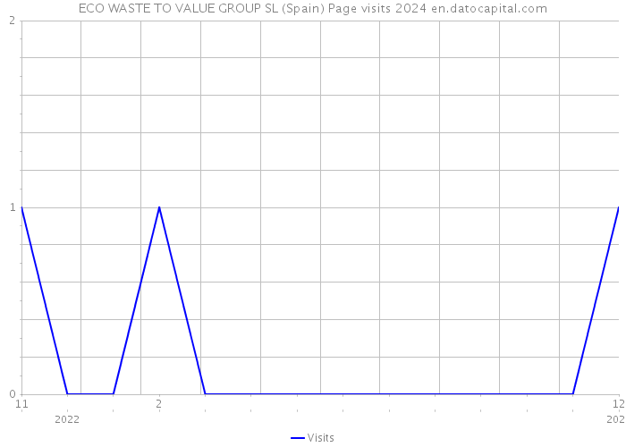 ECO WASTE TO VALUE GROUP SL (Spain) Page visits 2024 