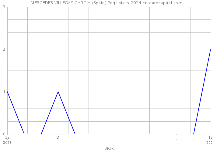 MERCEDES VILLEGAS GARCIA (Spain) Page visits 2024 