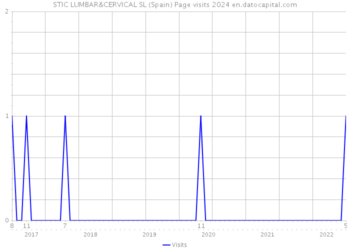 STIC LUMBAR&CERVICAL SL (Spain) Page visits 2024 