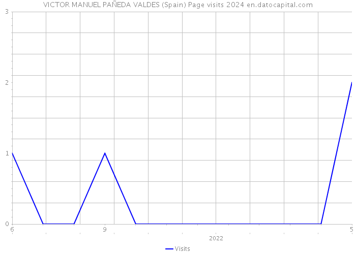 VICTOR MANUEL PAÑEDA VALDES (Spain) Page visits 2024 