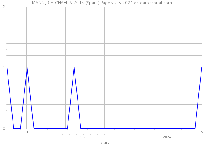 MANN JR MICHAEL AUSTIN (Spain) Page visits 2024 